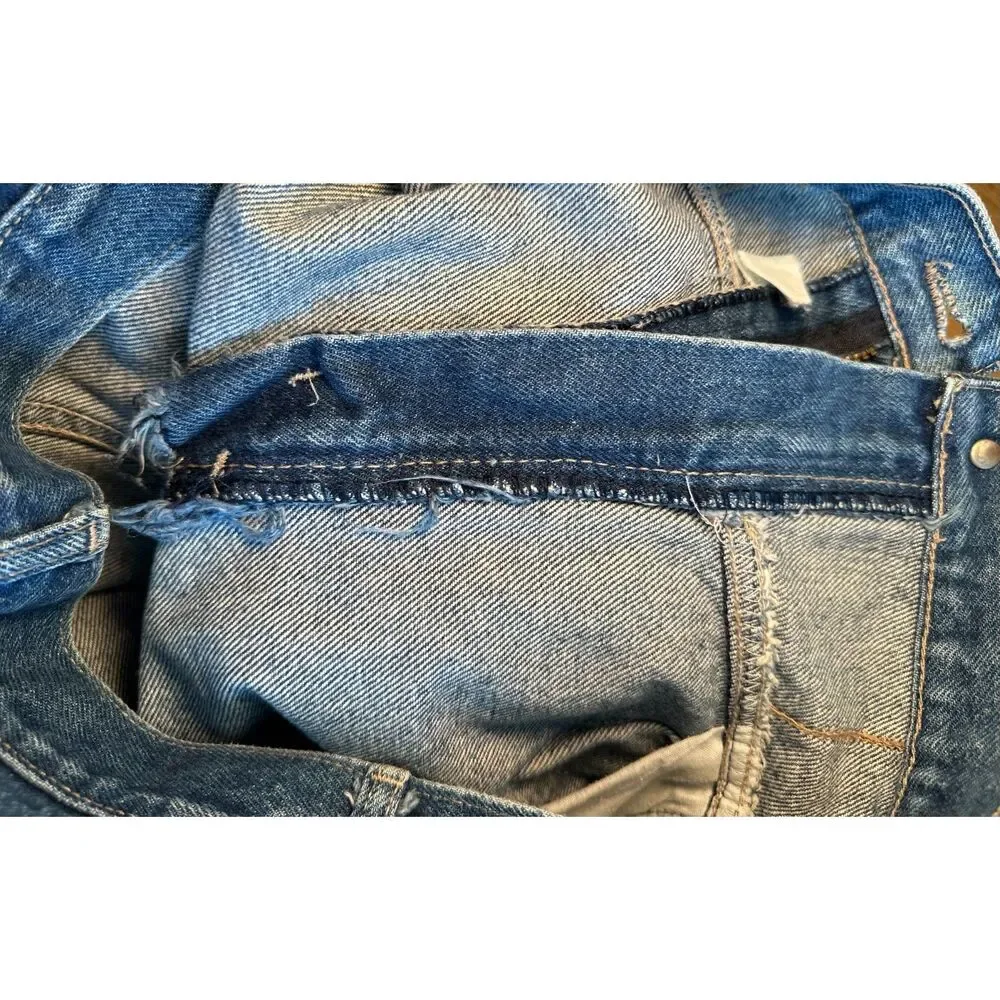 Vintage 70s Women's Denim, Natchez, Cut-off Jean Shorts,‎ Made in USA, High-rise